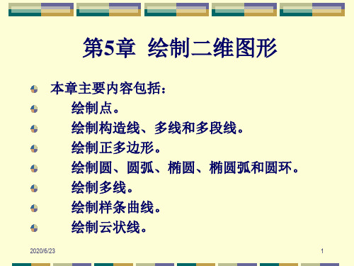 第05章 绘制二维图形汇总