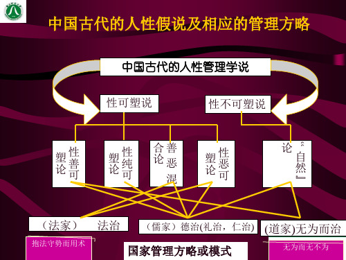 人性假设与管理方式目标课件