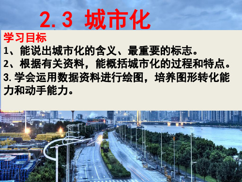 中图版高中地理必修二2.2.3城市化教学课件 (共17张PPT)