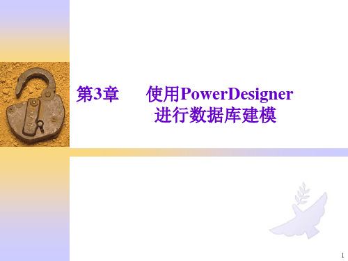 第3章 使用PowerDesigner进行数据库建模