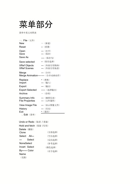 multisim中英文对照表