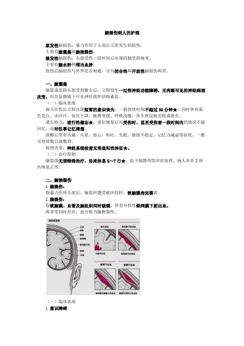 脑损伤病人的护理