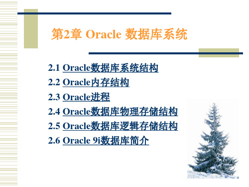 第2章 Oracle 数据库系统