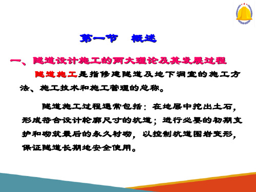 山岭隧道常规施工方法—新奥法基本原理(隧道工程施工课件)