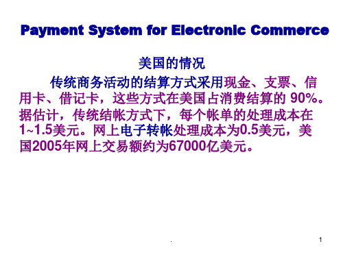 EC结算系统PPT课件