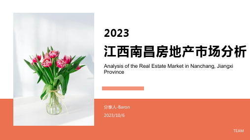 2023年2022年第一季度江西南昌房地产市场分析报告模板