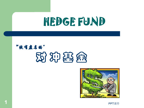 对冲基金介绍 ppt课件