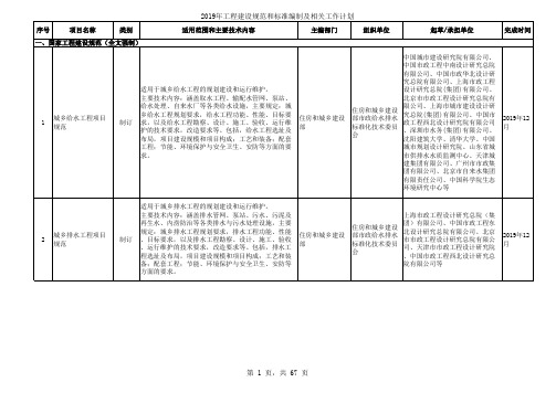 国家工程建设规范