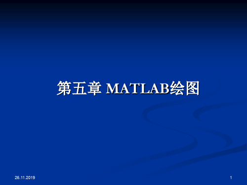 第五章matlab绘图共58页文档