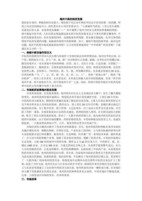 毛概论文