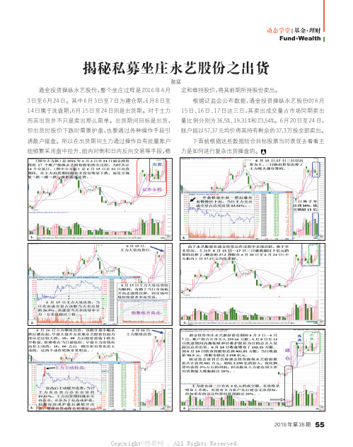 揭秘私募坐庄永艺股份之出货