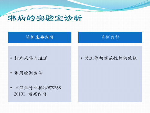 淋病的实验室诊断课件