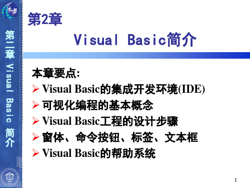 VB程序设计第3版第2章