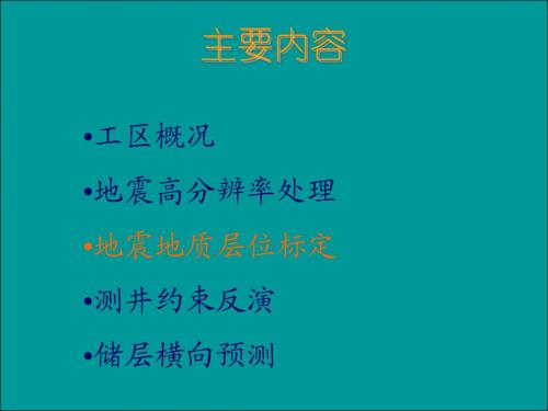 处理与反演