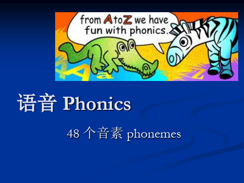 phonics音标