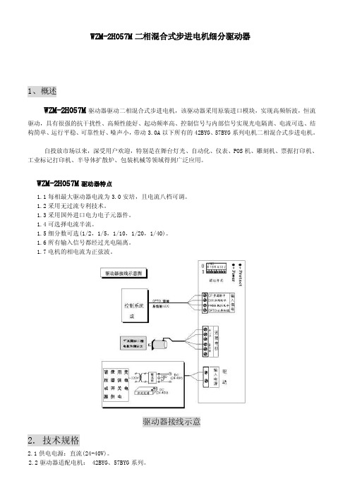 WZM-2H057M说明书