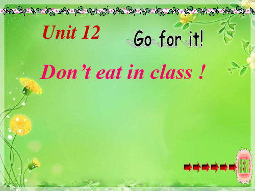 七年级下unit12 Go for it! PPT课件