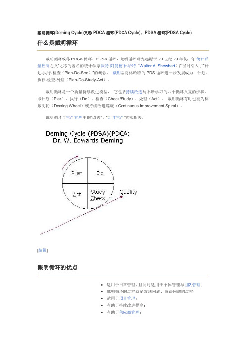 PDCA循环