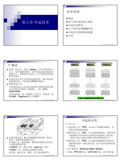 第六章 外延技术