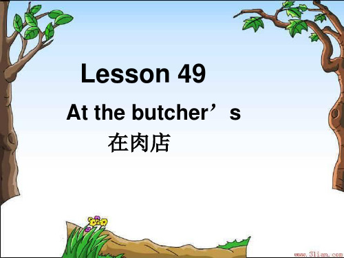 新概念英语Lesson49-50(共22页)课件