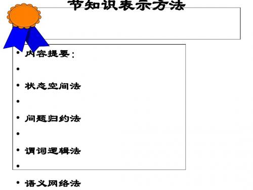 人工智能课件之知识表示方法(PPT 228张)