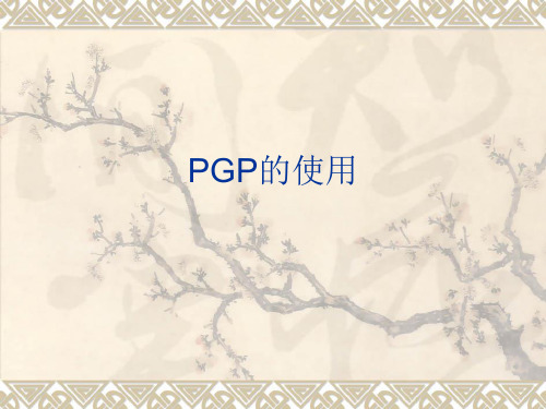 PGP的使用