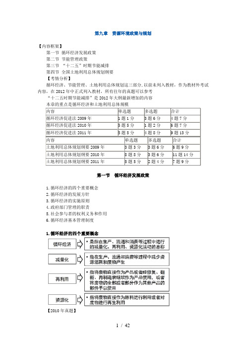 宏观经济政策与发展规划讲义28~31讲word参考模板