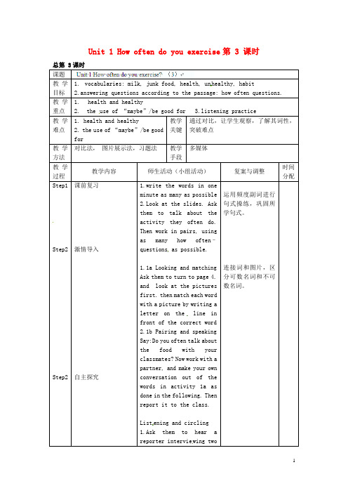 辽宁省凌海市石山初级中学八年级英语上册 Unit 1 How 