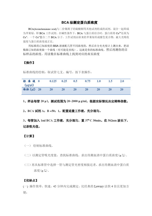 BCA assay