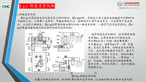 3.2  典型夹紧机构