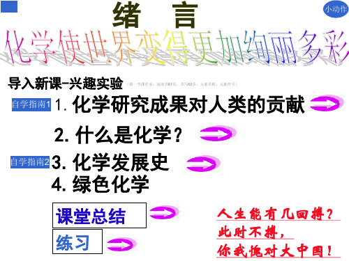 九年级化学绪言ppt