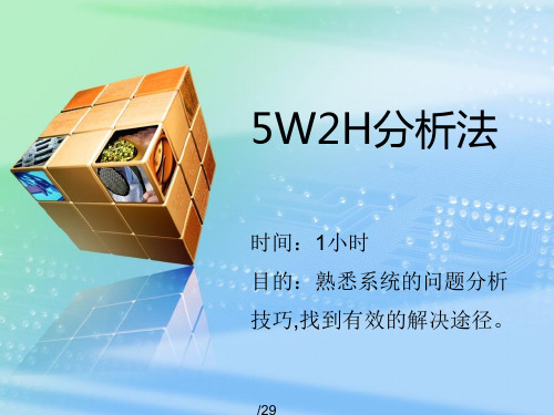 长城汽车5W2H分析法