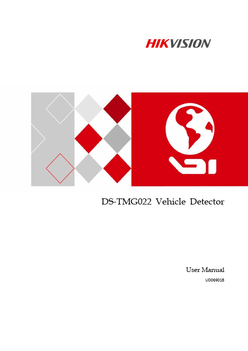 DS-TMG022车辆检测器用户手册说明书