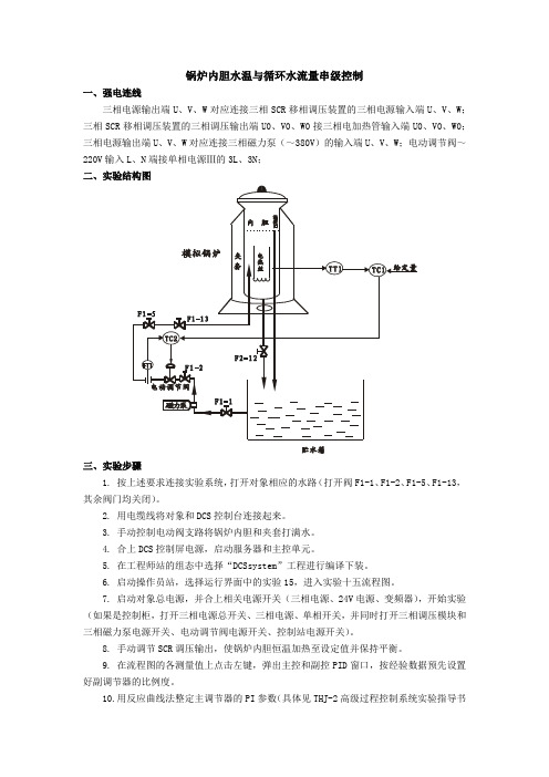 09.锅炉内胆水温与循环水流量串级控制