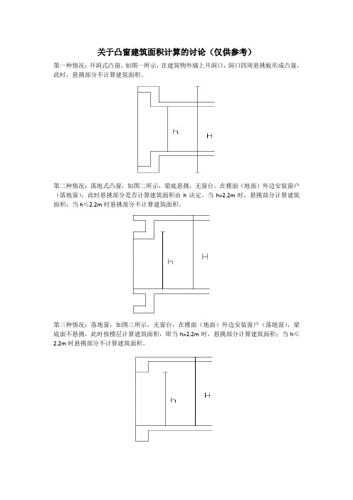 凸窗建筑面积计算规则-深圳地区