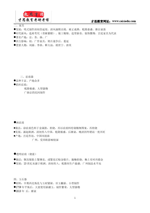 2016年珠宝设计考研-中国地质大学珠宝学院考研参考书149