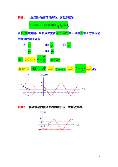 大学物理 考试题 答案