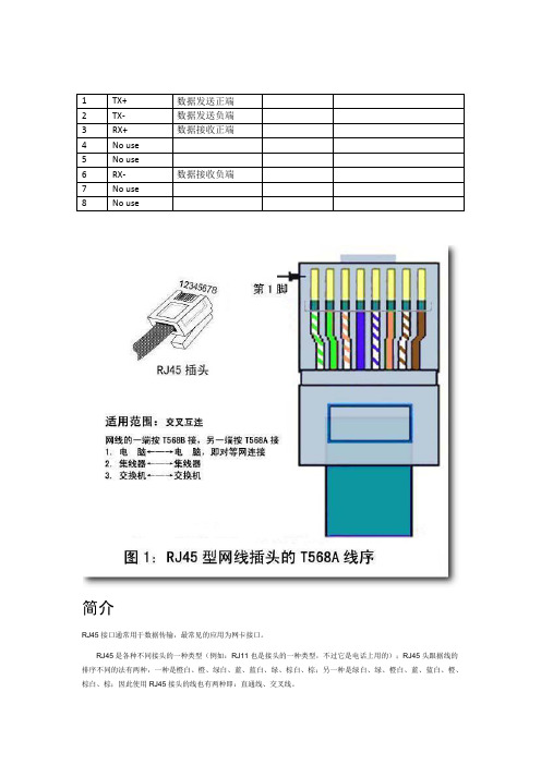 RJ45接头图文并茂—最详细