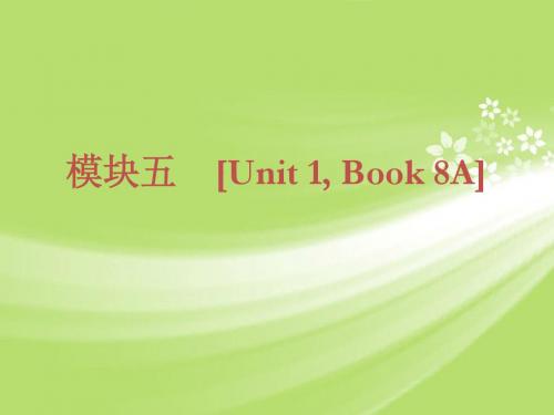 (回归书本)2013届中考英语 知识点回顾冲刺 模块五(基础过关+考点透视+典例解析)课件 牛津译林版