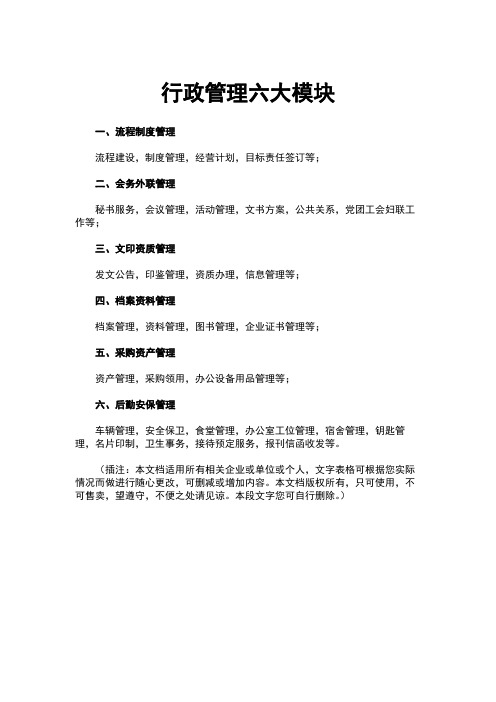 1-0229-24行政管理六大模块