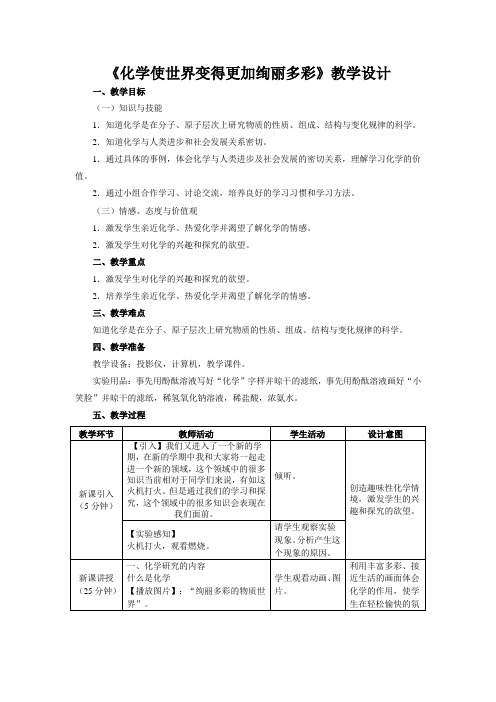 北京新课标九年级上册初中化学《第1章 走进化学 第一节 化学让世界更美好》_3