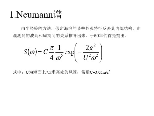 海浪谱公式总结.