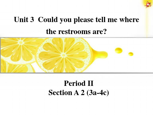 人教新目标九年级英语课件 Unit 3 Section A2