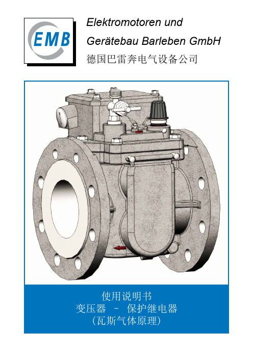 EMB瓦斯继电器使用说明书