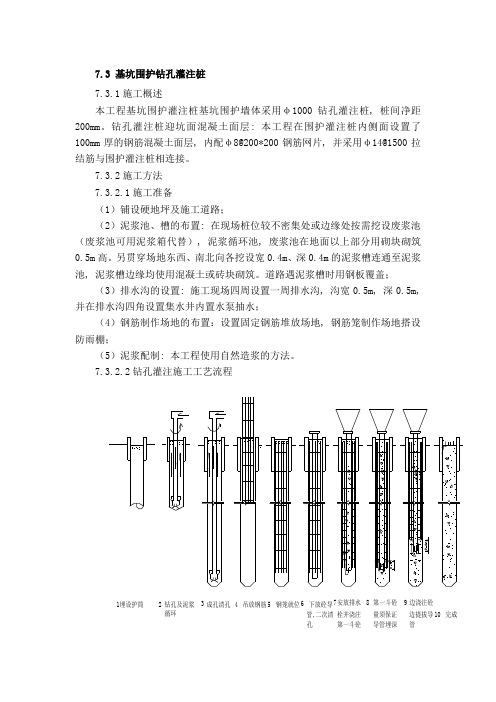 正循环灌注桩施工方案