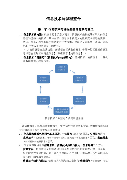 信息技术与课程整合