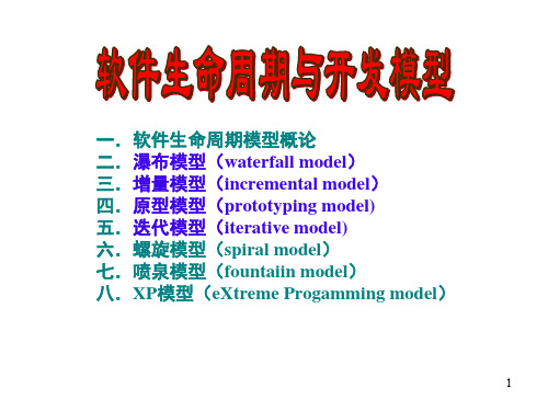 02-1 软件生命周期与开发模型