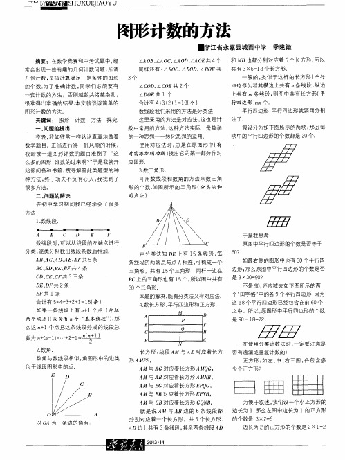 图形计数的方法