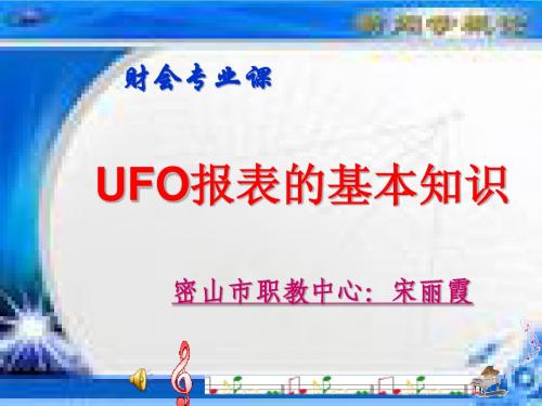 UFO报表