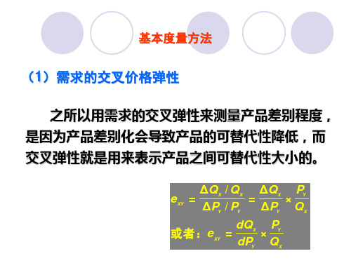 产品差别与进出壁垒